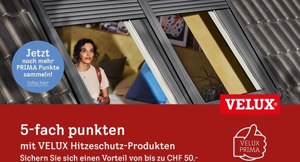 VELUX PRIMA-Kampagne